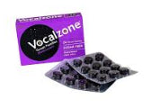 Vocalzone Throat Pastilles Sugar Free Blackcurrant 24s