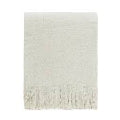 Cosy Throw - Bone white
