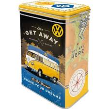 Clip Top Box VW Bulli Lets Get Away