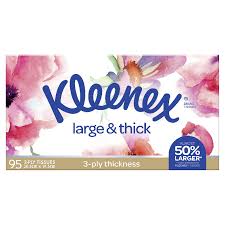 Kleenex Tissues Large & Thick 95