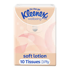 Kleenex Soft Lotion Pocket Tissue (10)