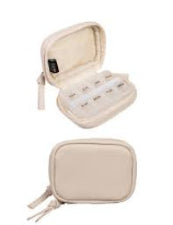 Pill Pouch Pink PU