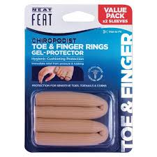 Neat Toe & Finger Gel Rings 2pk