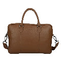 Tommy Leather Briefcase Tan