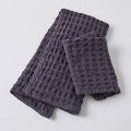 Ink Organic Cotton Waffle Hand Towel & Washer