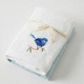 Blue Wren (Bird) Hand Towel