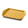 SPOTS MELAMINE TRAY 23X16
