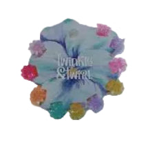 Twinkle & Twirl Mini Flower Claw Clips IC 8pc