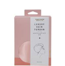 Simply Essential 21-1301P Spa Hair Turban Pink