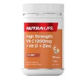 Nutra-Life Vit C 1200mg+Vit D+Zinc Tabs 120s