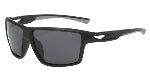 Bill Bass Sunglasses Veldor Satin Black Blue Mirror
