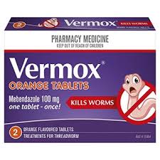 Vermox Tabs 100mg 2