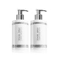 Vivian Gray White Crystal Cream Soap & Hand Lotion Set