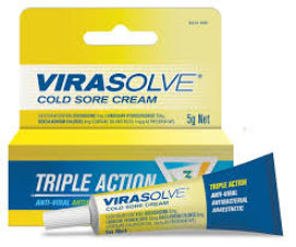 VirasolveE Cold Sore Cream 5g
