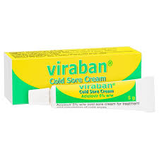 Viraban 5% (Aciclovir) Cream 5g
