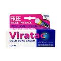 Viratac Cold Sore Cream 5% 5g +Lip Balm