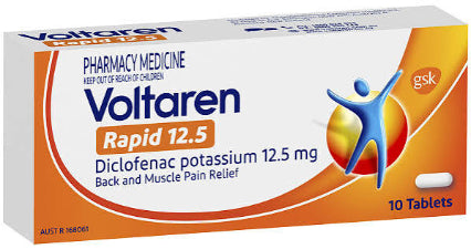 Voltaren Rapid Tabs 12.5mg 10s