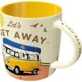 Mug VW Bulli Lets Get Away