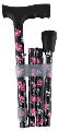 Walking Stick Folding Adjustable Rose 33-37 inches