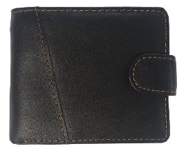 Mens Leather Wallet Black