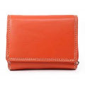 Ladies Leather Wallet (RFID) Large - Orange