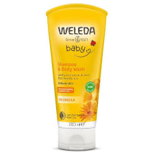 Weleda Baby Calendula Shampoo & Body Wash 200ml