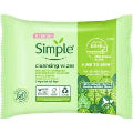 Simple Biodegradable Cleansing Wipes 25pk