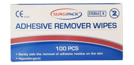 SP Adhesive Remover Wipes 100pc