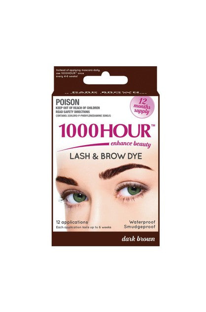 1000 Hr Lash & Brow Dye Dark Brown