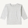 Baby Boody Top Long Sleeve Grey Marl 12-18mths