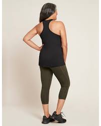 BOODY Active W Racer Back Tank Black Small