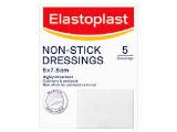 Elastoplast Non-Stick Wound Pad 7.5x5cm 5pk
