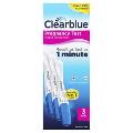 CLEARBLUE Pregnancy Test x3