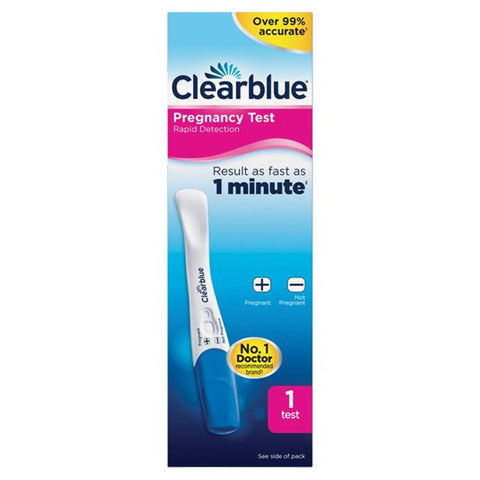 CLEARBLUE 1 Min Pregnancy Test x1
